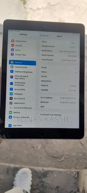 Apple iPad (2022) 128 GB Black