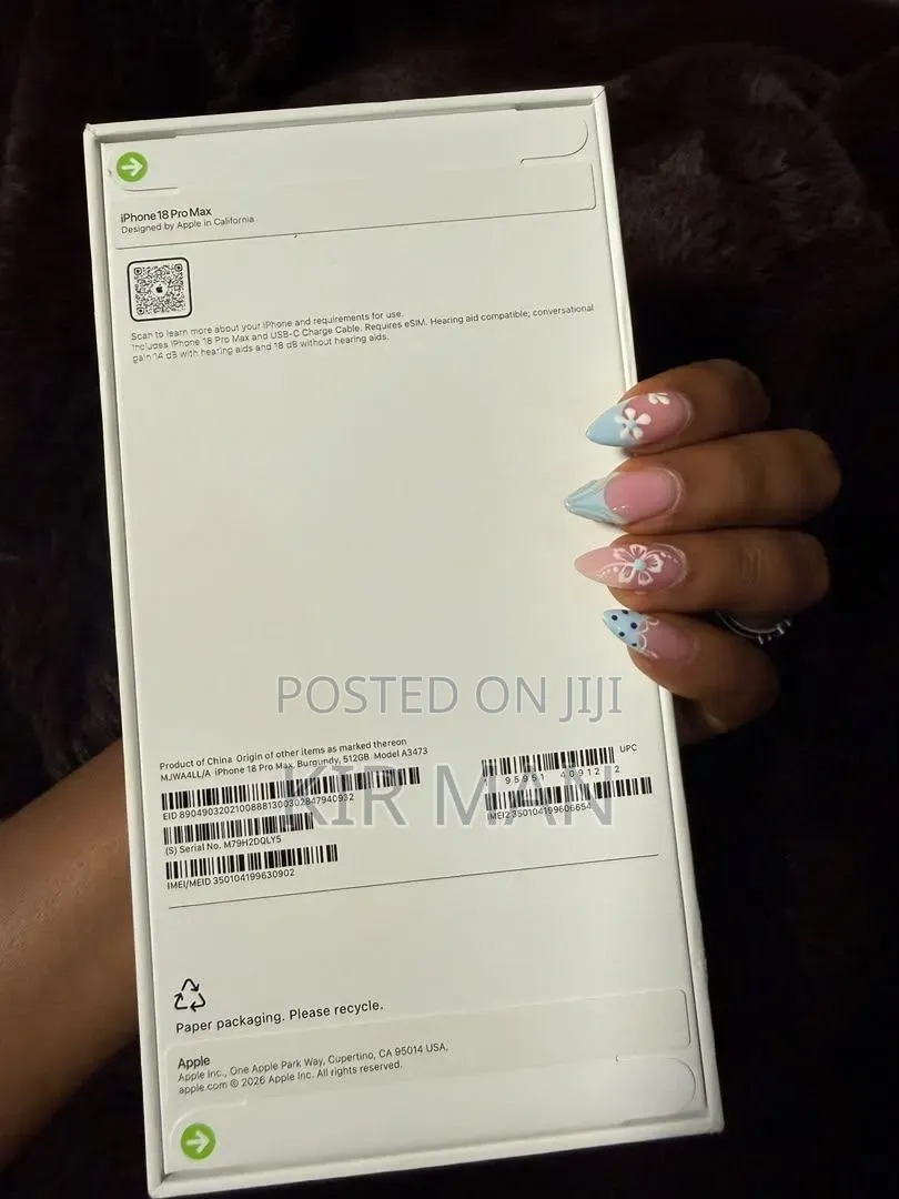 New Apple iPhone 18 Pro Max 512 GB