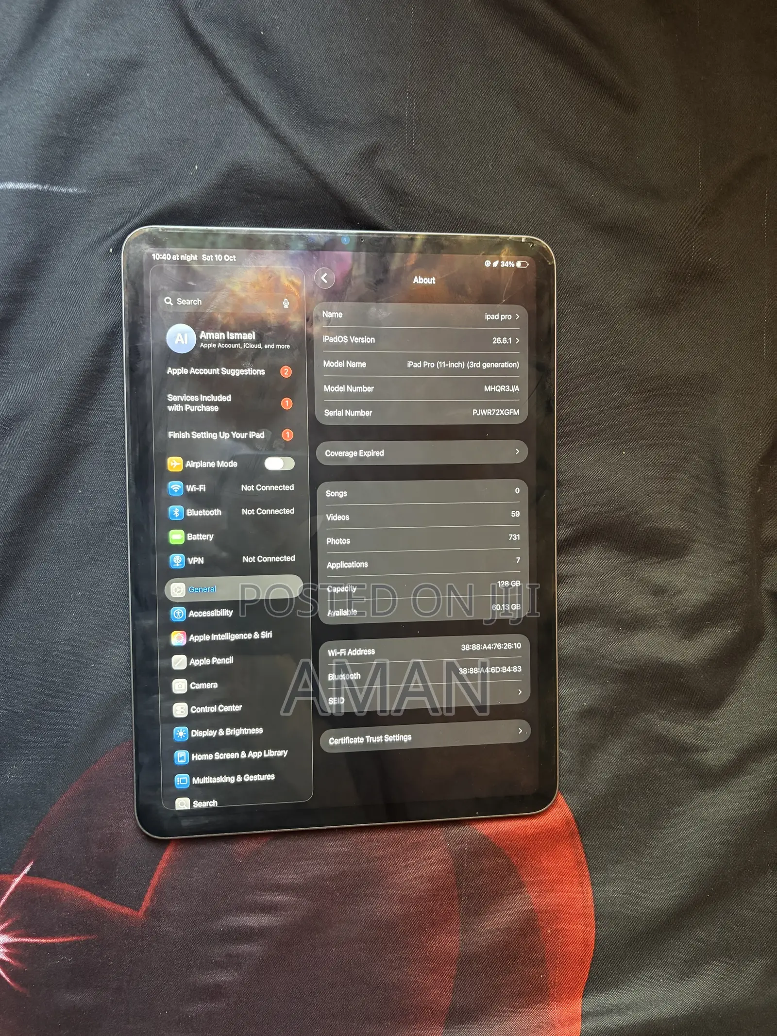Apple iPad Pro 11 (2021) 128 GB Green