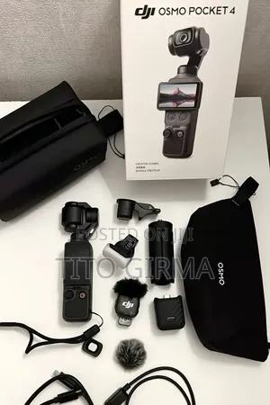 DJI Osmo Pocket 4 Creator Combo - Brand New