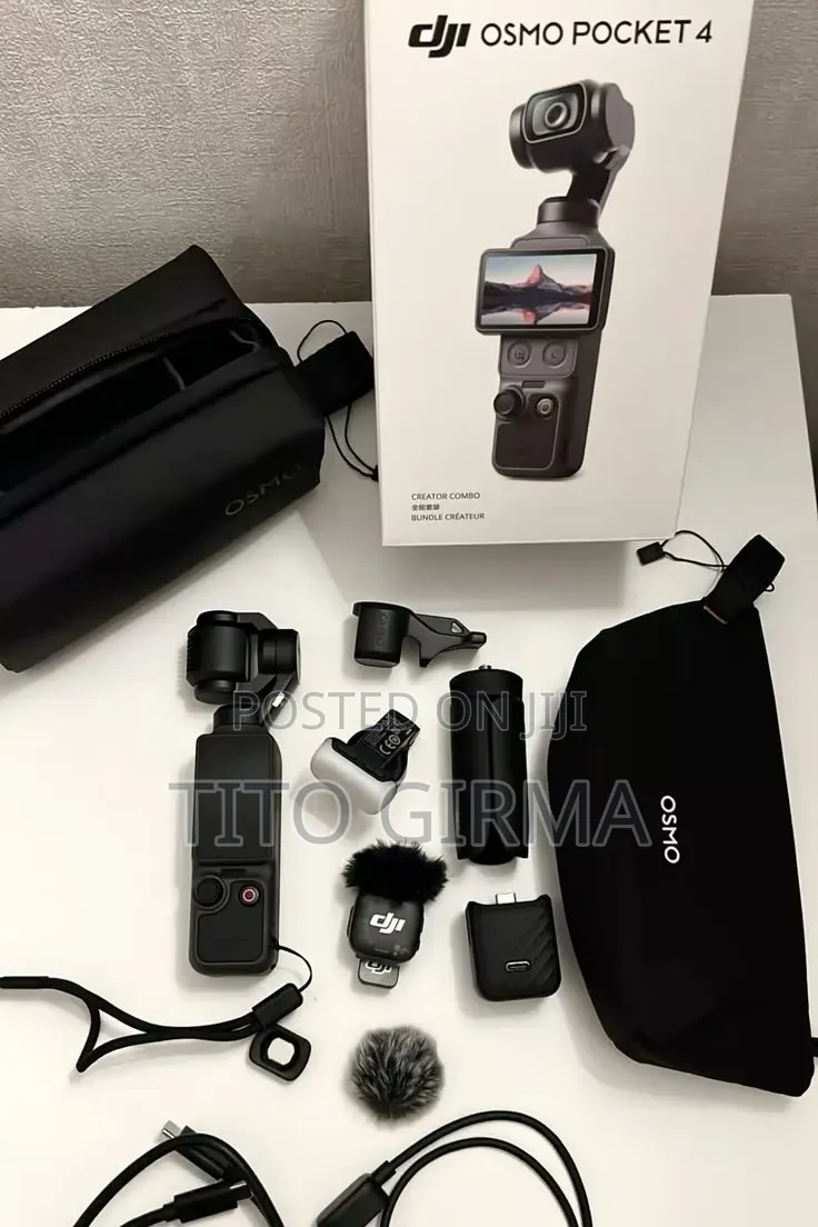 DJI Osmo Pocket 4 Creator Combo - Brand New