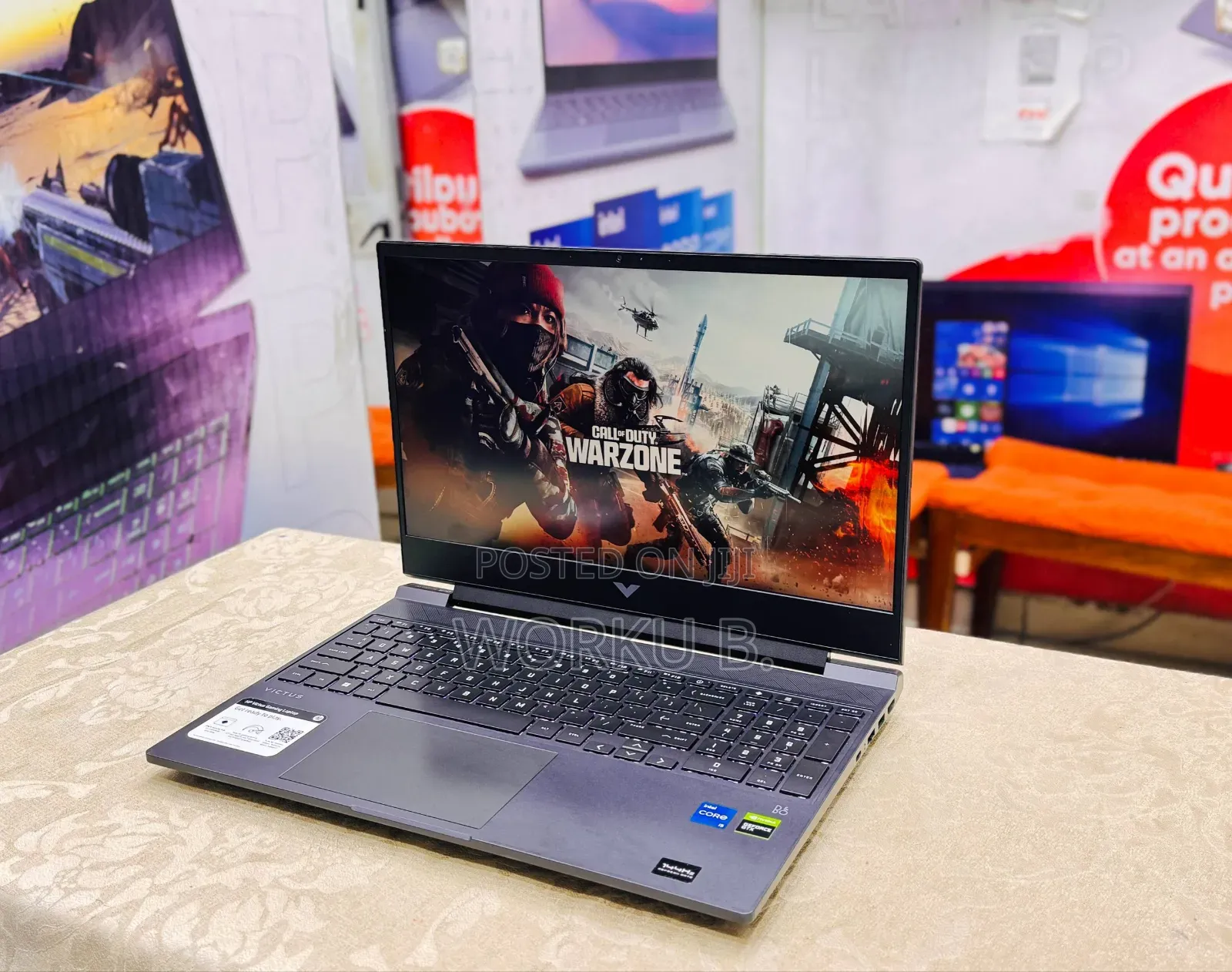 New Laptop HP Victus 15 16GB Intel Core i5 SSD 512GB