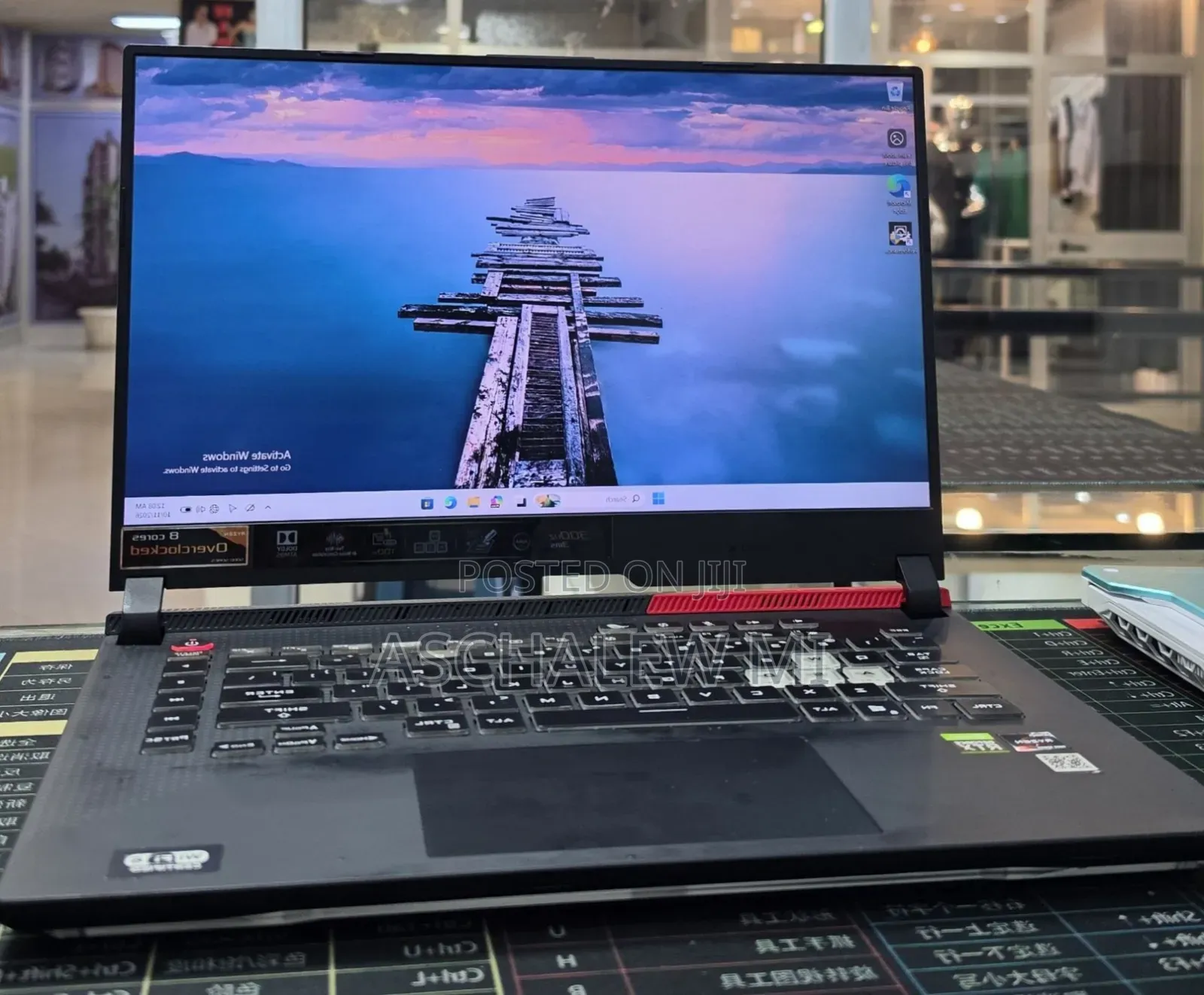 New Laptop Asus ROG Strix G15 16GB AMD Ryzen 9 SSD 512GB