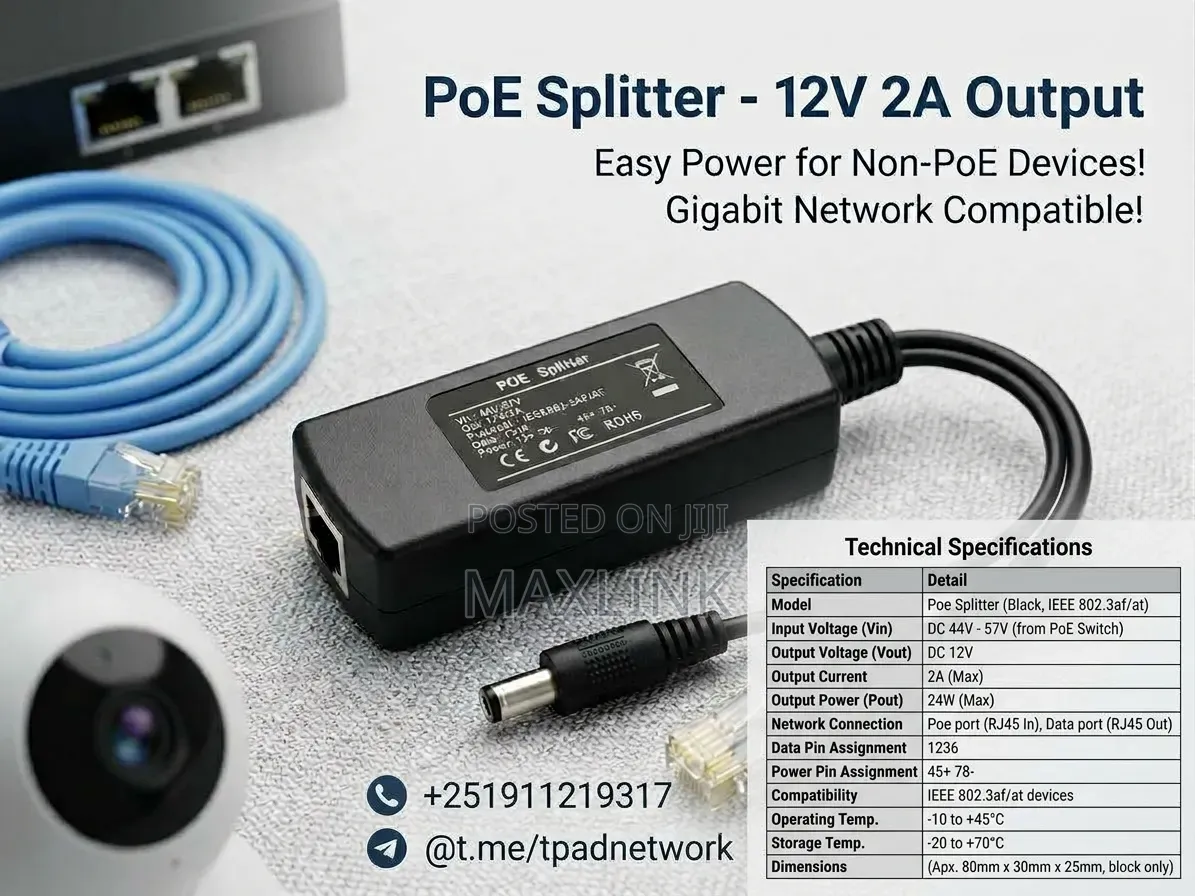 PoE Splitter