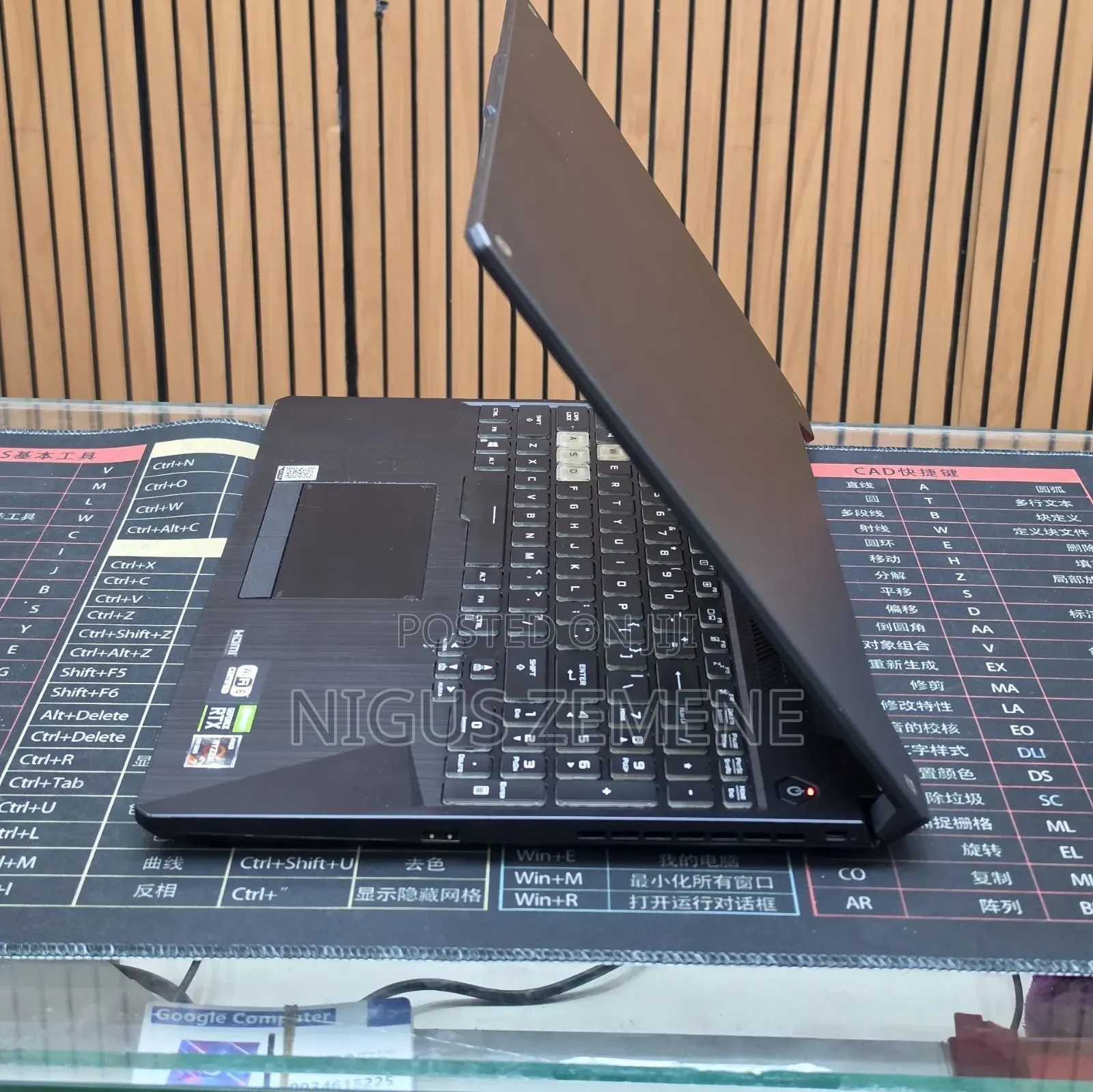 New Laptop Asus TUF Gaming A15 16GB AMD Ryzen 7 SSD 512GB