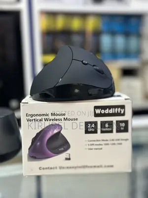Ergonomic Vertical Wireless Mouse