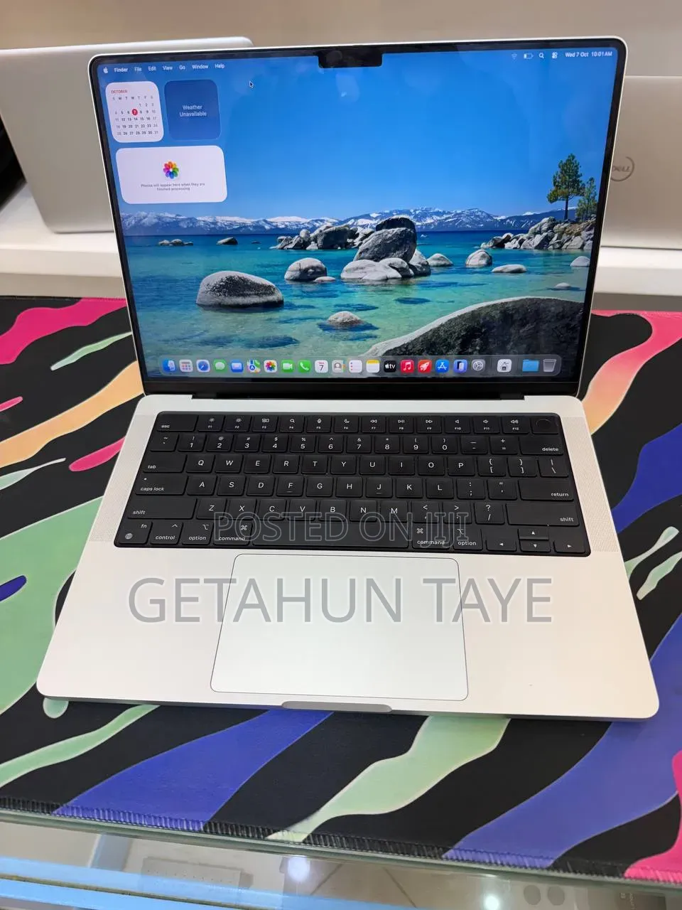 New Laptop Apple MacBook Pro 2021 M1 16GB Intel Core i7 SSD 512GB
