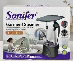 Sonifer Garment Steamer & Iron – 1950W Powerful Clothes Steamer