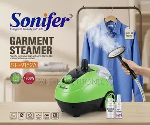 Sonifer Garment Steamer 1700W Powerful Clothes Steamer VIP Electronics
