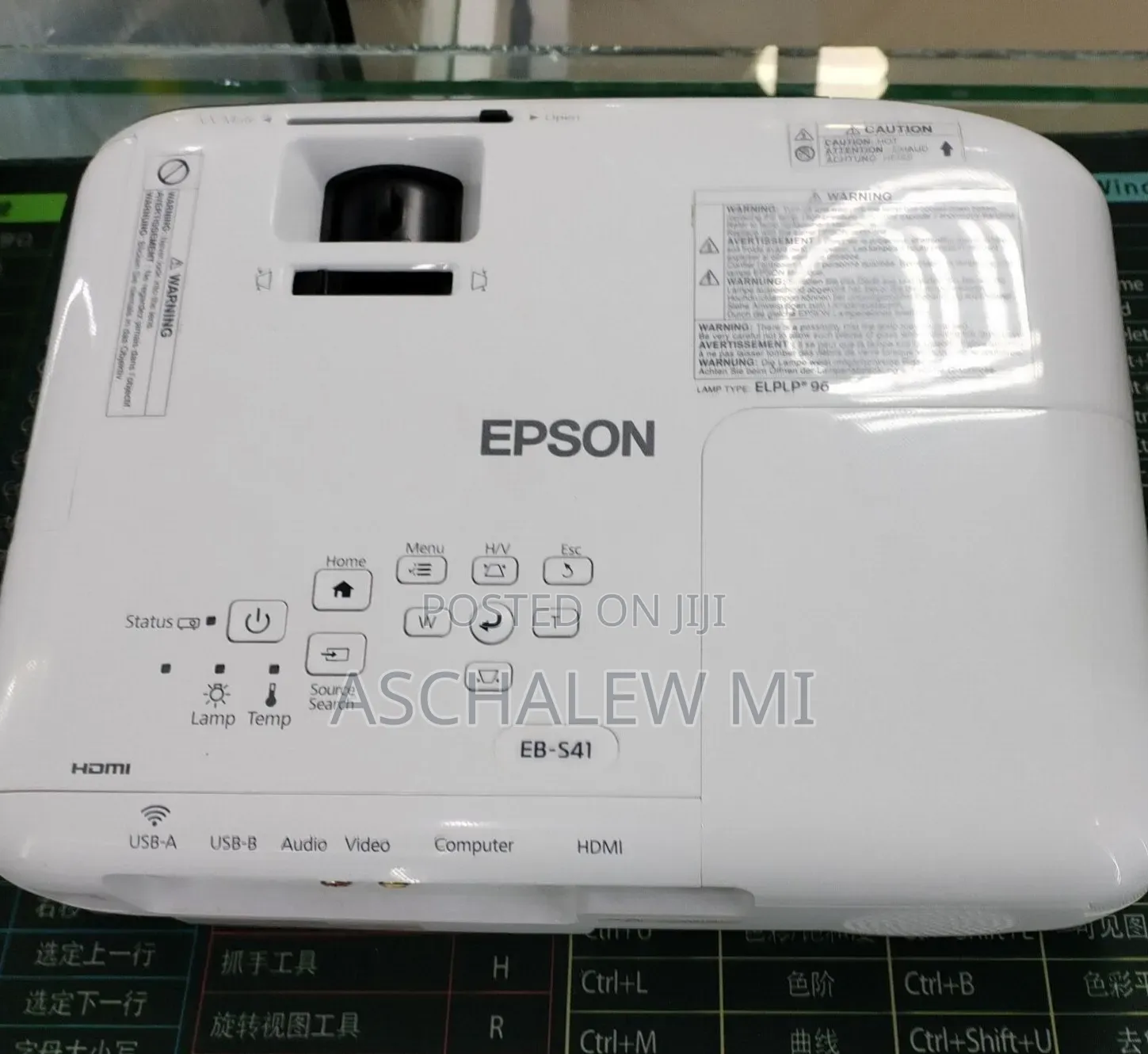 Epson Projector Model Name: EB-S41 Has Bag And