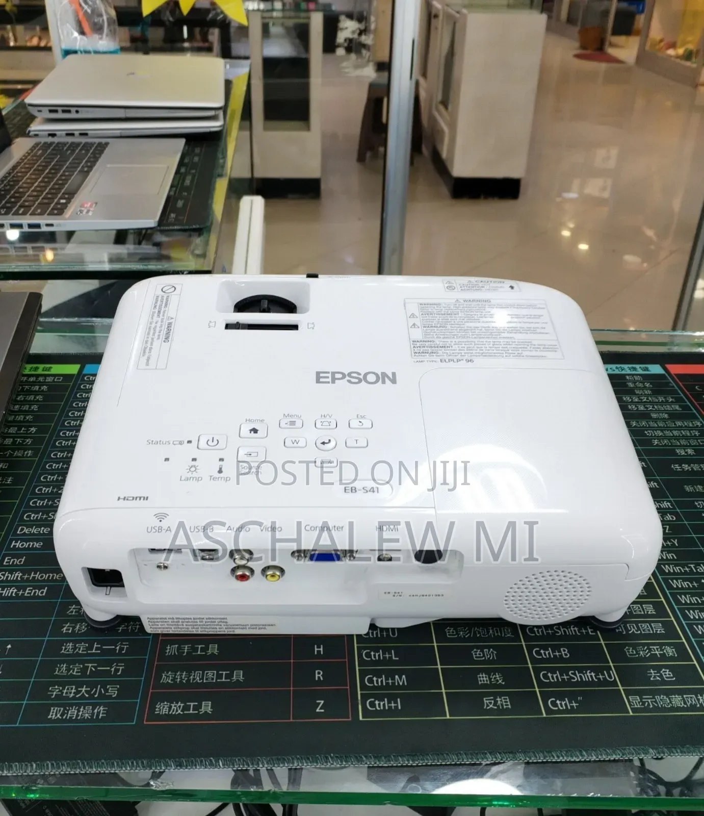 Epson Projector Model Name: EB-S41 Has Bag And