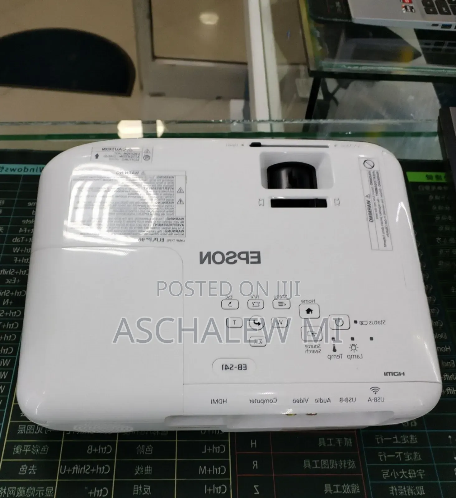 Epson Projector Model Name: EB-S41 Has Bag And