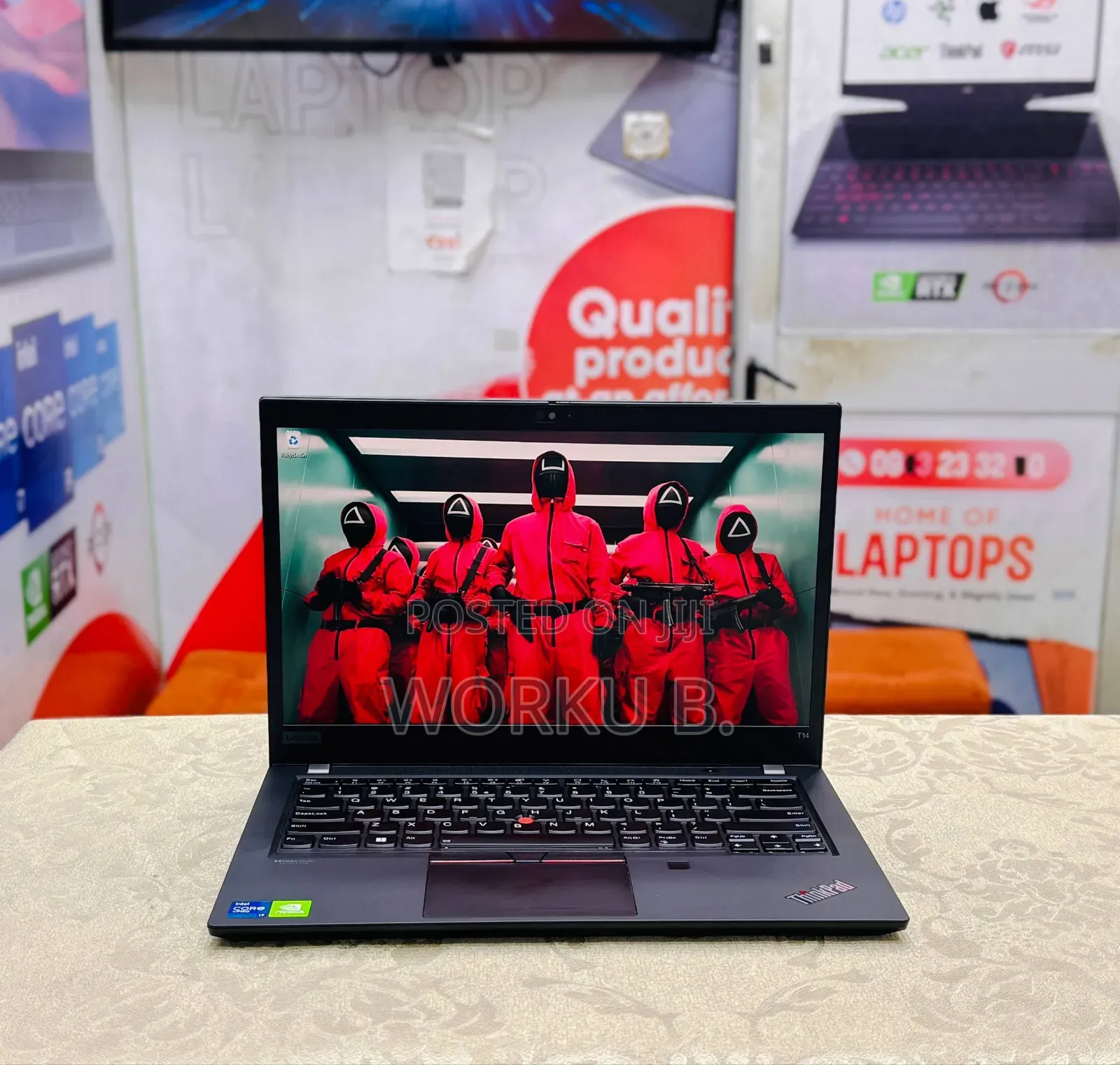 New Laptop Lenovo ThinkPad T14 16GB Intel Core i7 SSD 512GB