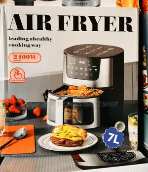 AIR FRYER Digital Air Fryer 7L 2400W – Touch Control, Stainless Steel
