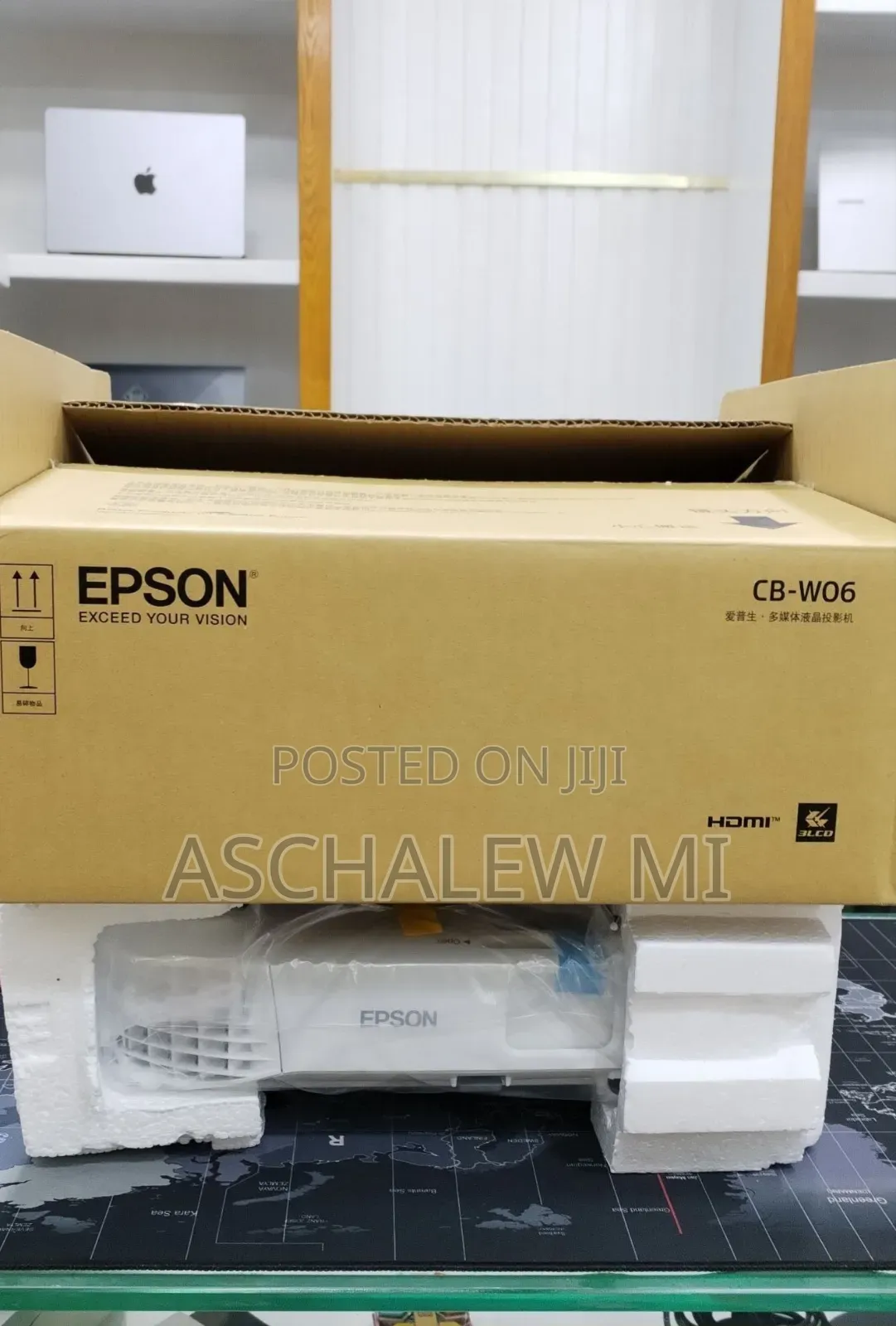 Brand New EPSON Projector
Quantity 2PC Available 
Model Name: CB
