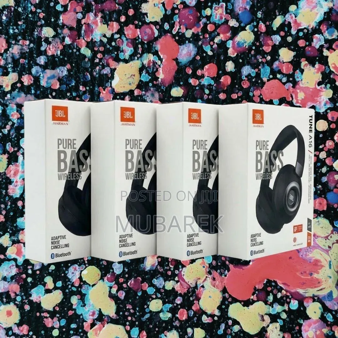 JBL Pure Bass Headphone - صوت نقي وقوي