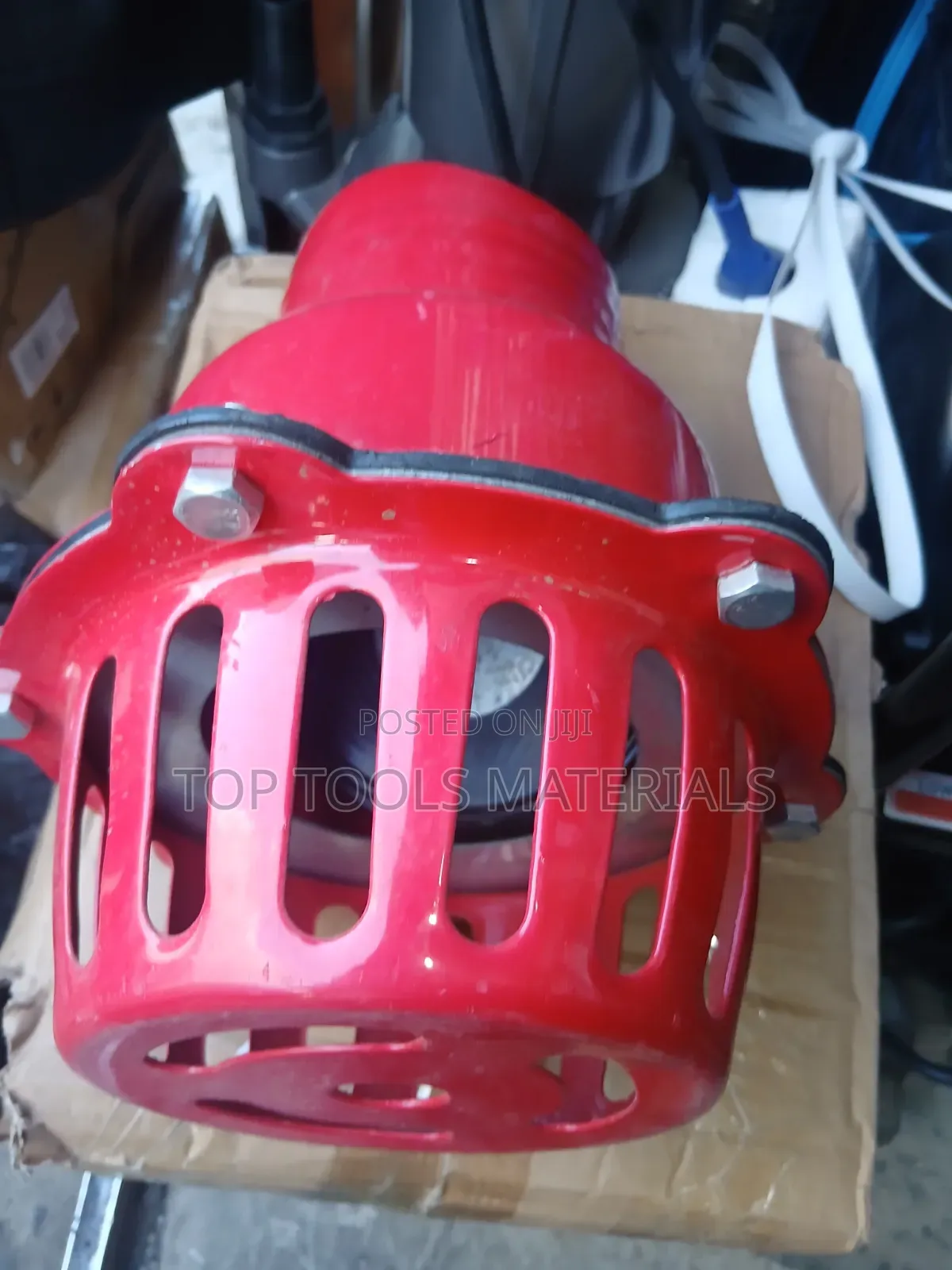 ,Red Metal Water Pump Foot Valve