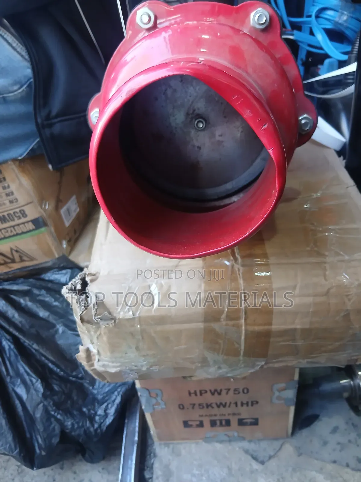 ,Red Metal Water Pump Foot Valve