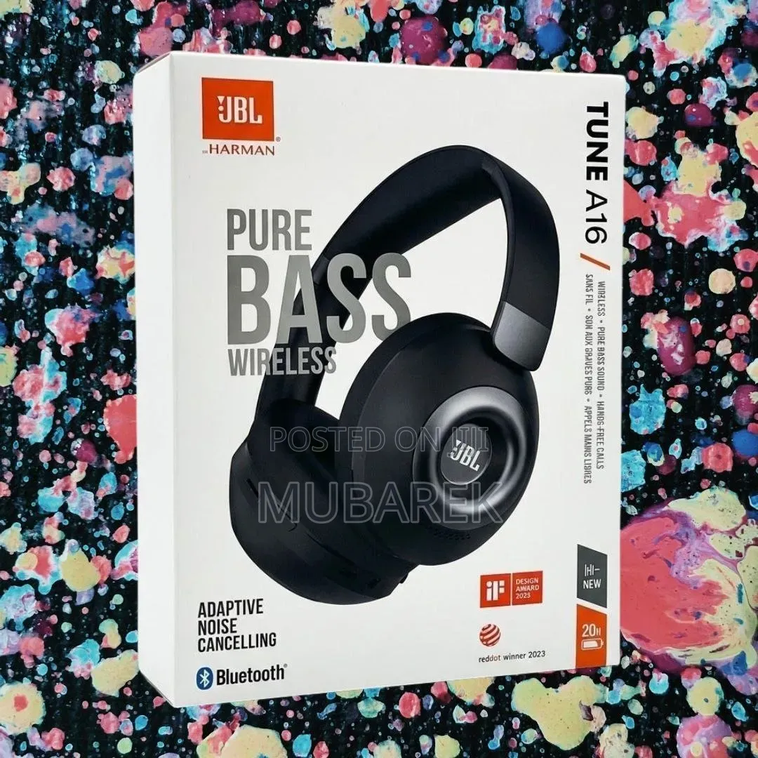 Pure Bass Headset JBL - صوت بيس قوي جداً