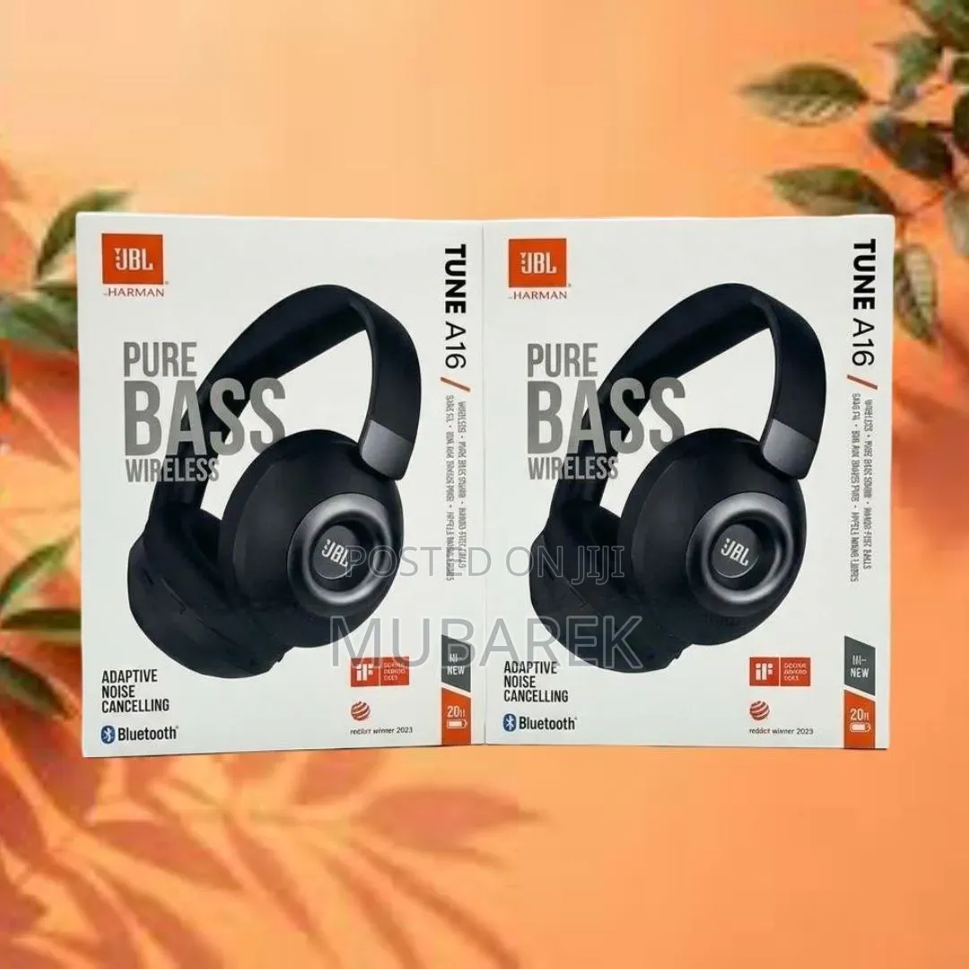 JBL ANC Headphones - استمتع بالصوت النقي