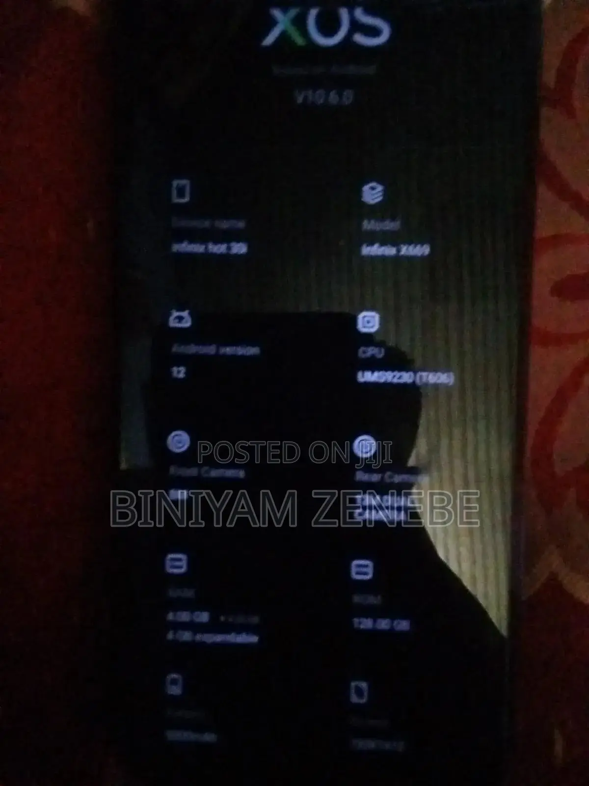 New Infinix Hot 30i 128 GB