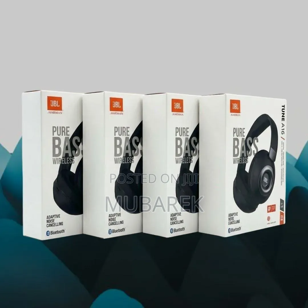 JBL Tune A16 Black - سماعة أني