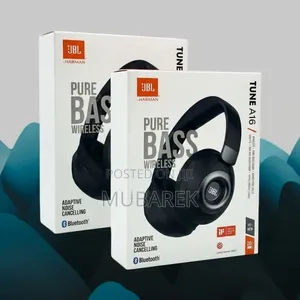 Pure Bass JBL A16 - سماعات رأس لاسلكية مريحة