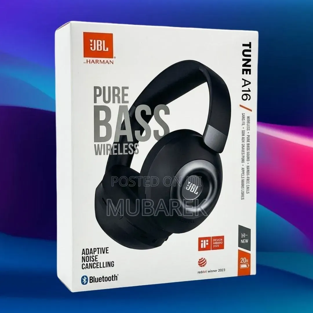 JBL Pure Bass ANC - أقوى تجربة استماع لاسلكية