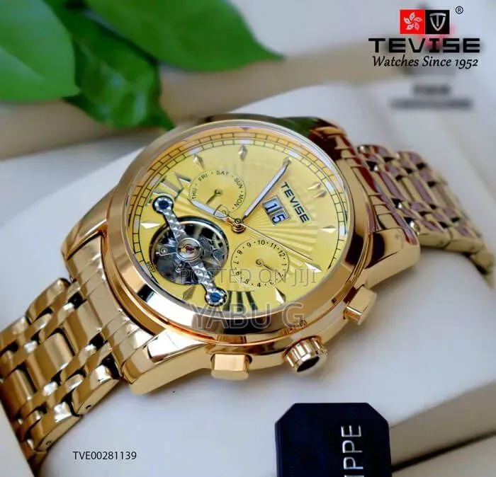 Men's Tevise Automatic Stainless Steel Watch