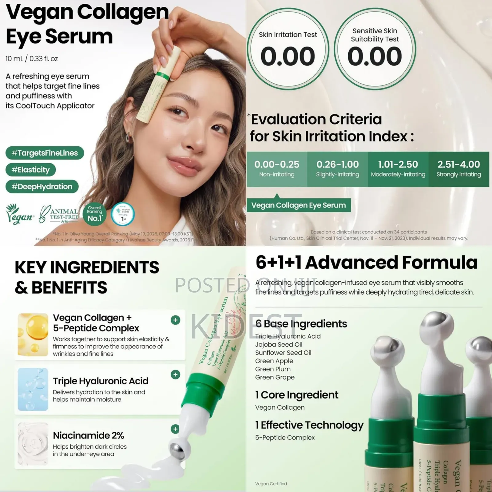 Axis Y Vegan Collagen Eye Serum
