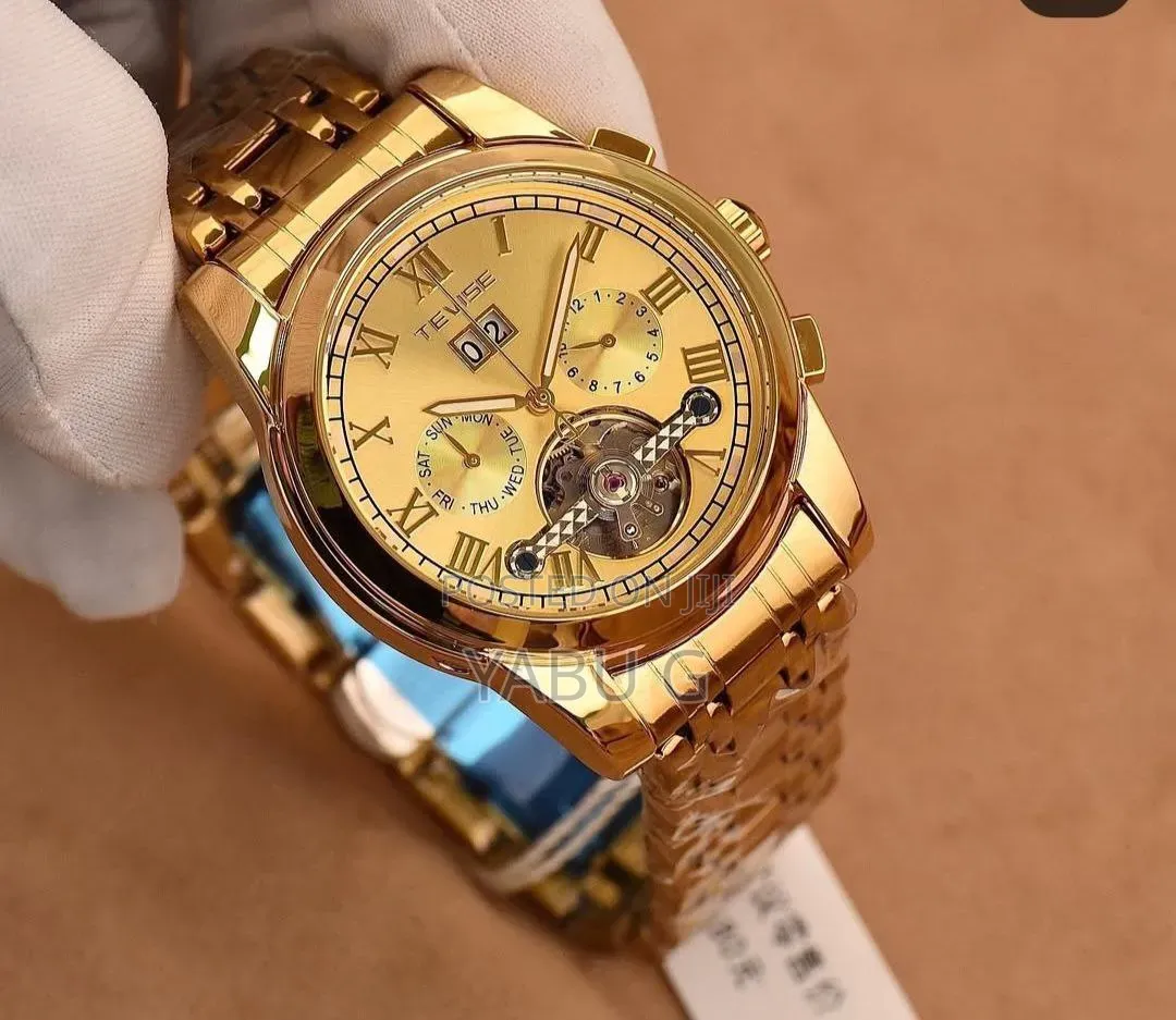 TEVISE Fashion Sport Automatic Mechanical Watch Men Top Brand Watch