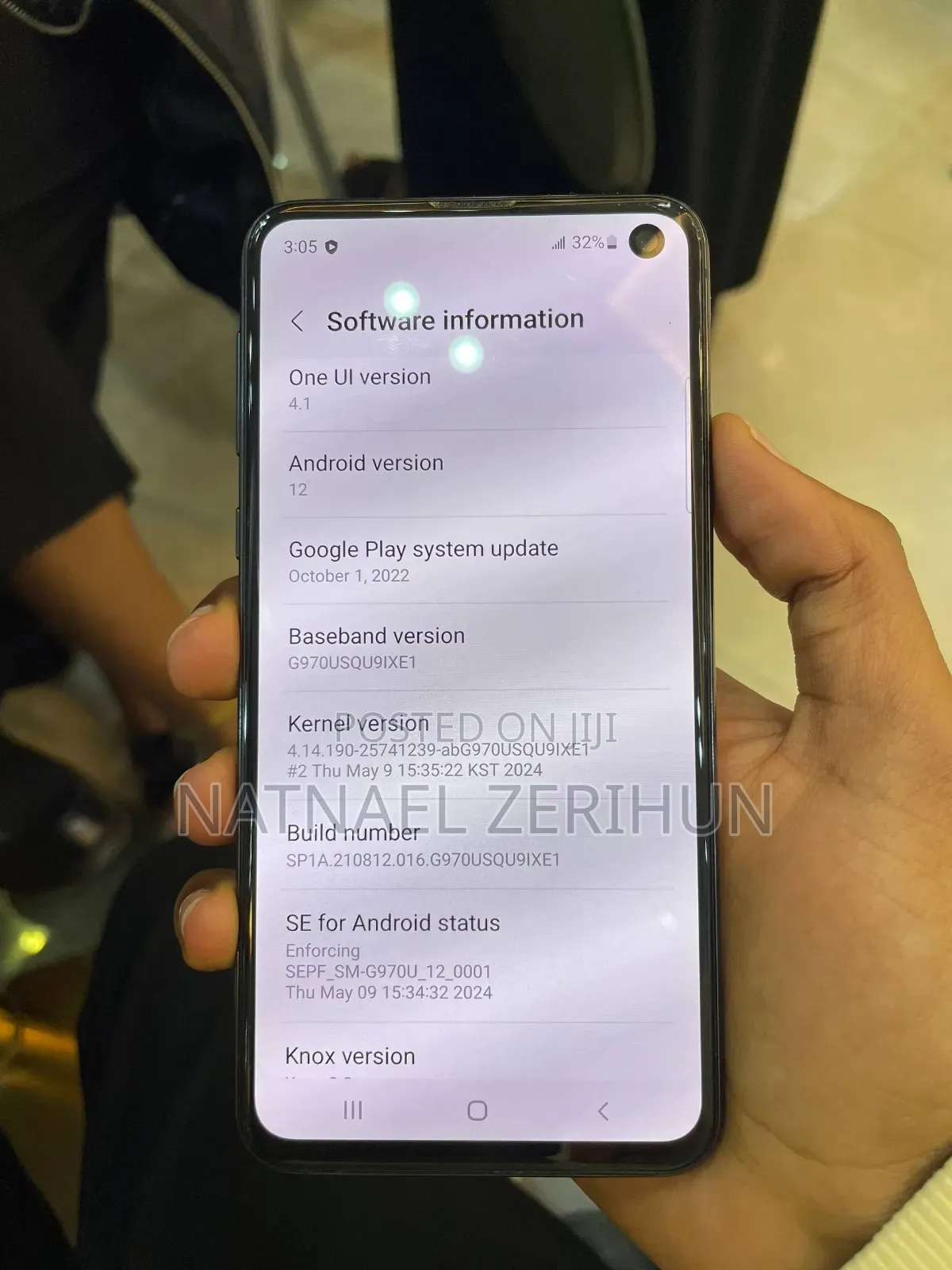 Samsung Galaxy S10 128 GB Black