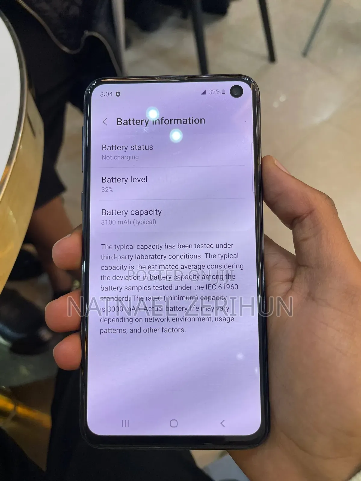 Samsung Galaxy S10 128 GB Black