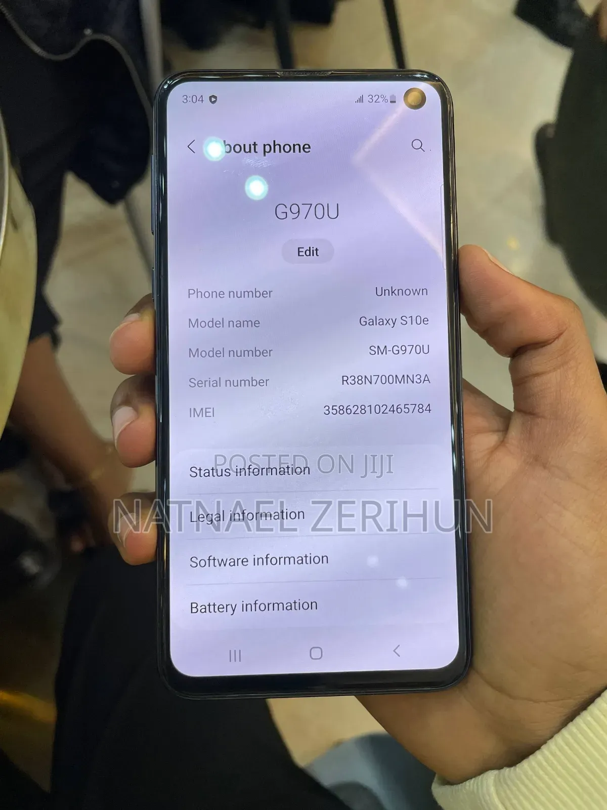 Samsung Galaxy S10 128 GB Black