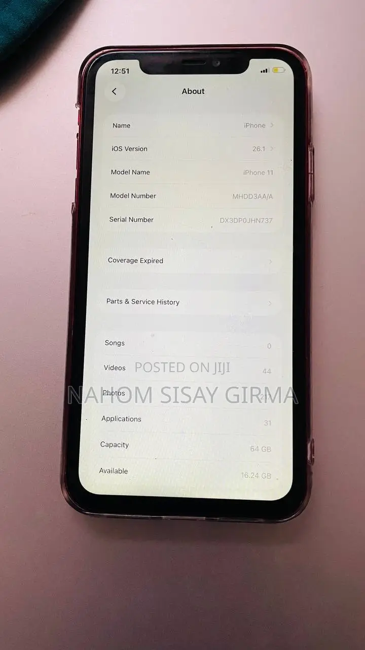 Apple iPhone 11 64 GB Red