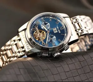 Fashion Mens Mechanical Wristwatches Business Waterproof