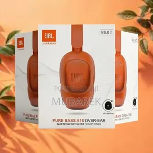 JBL Wireless Headset A18 | سماعة رأس عصرية وباس قوي