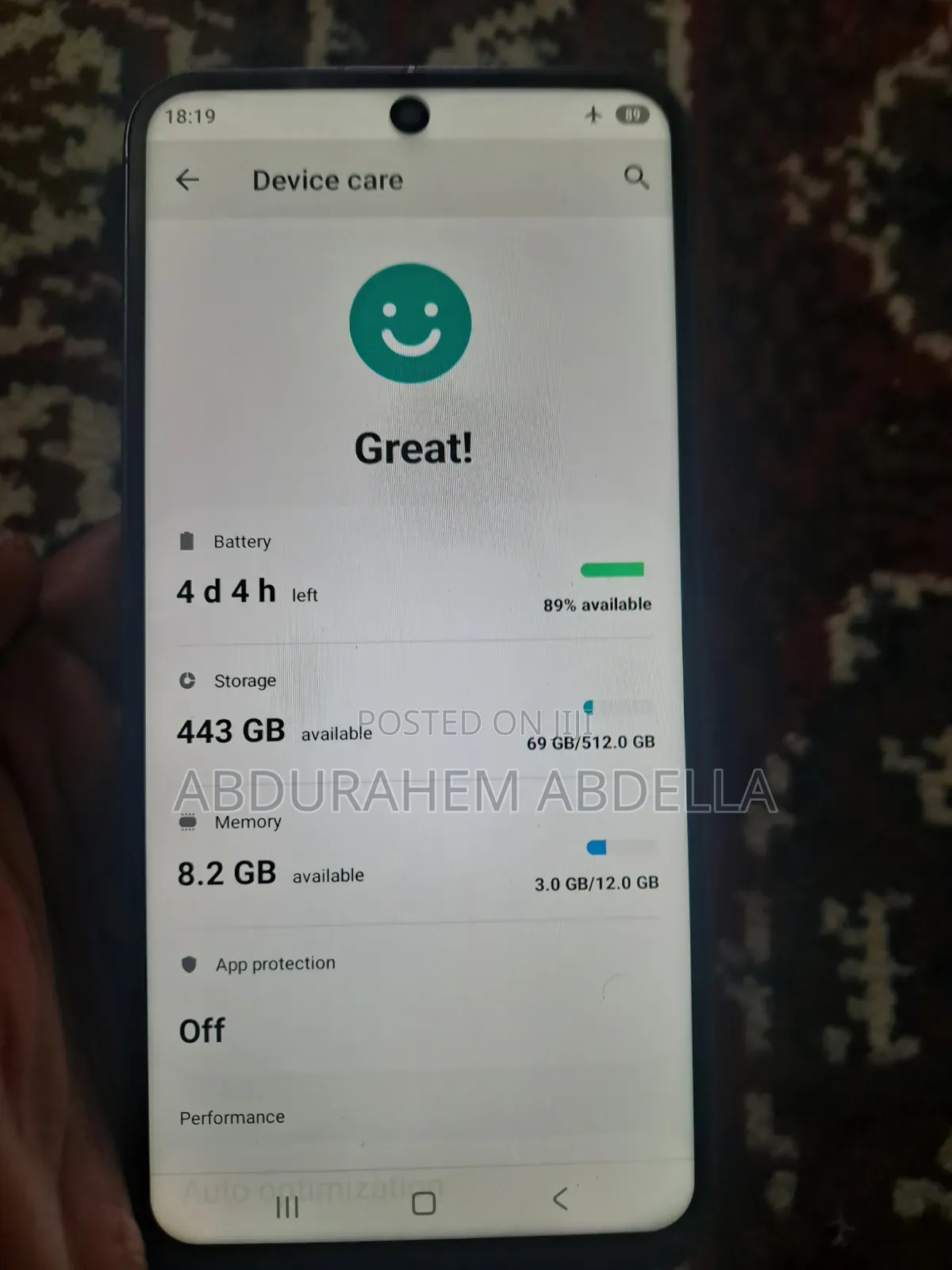 New Samsung Galaxy A57 256 GB Blue