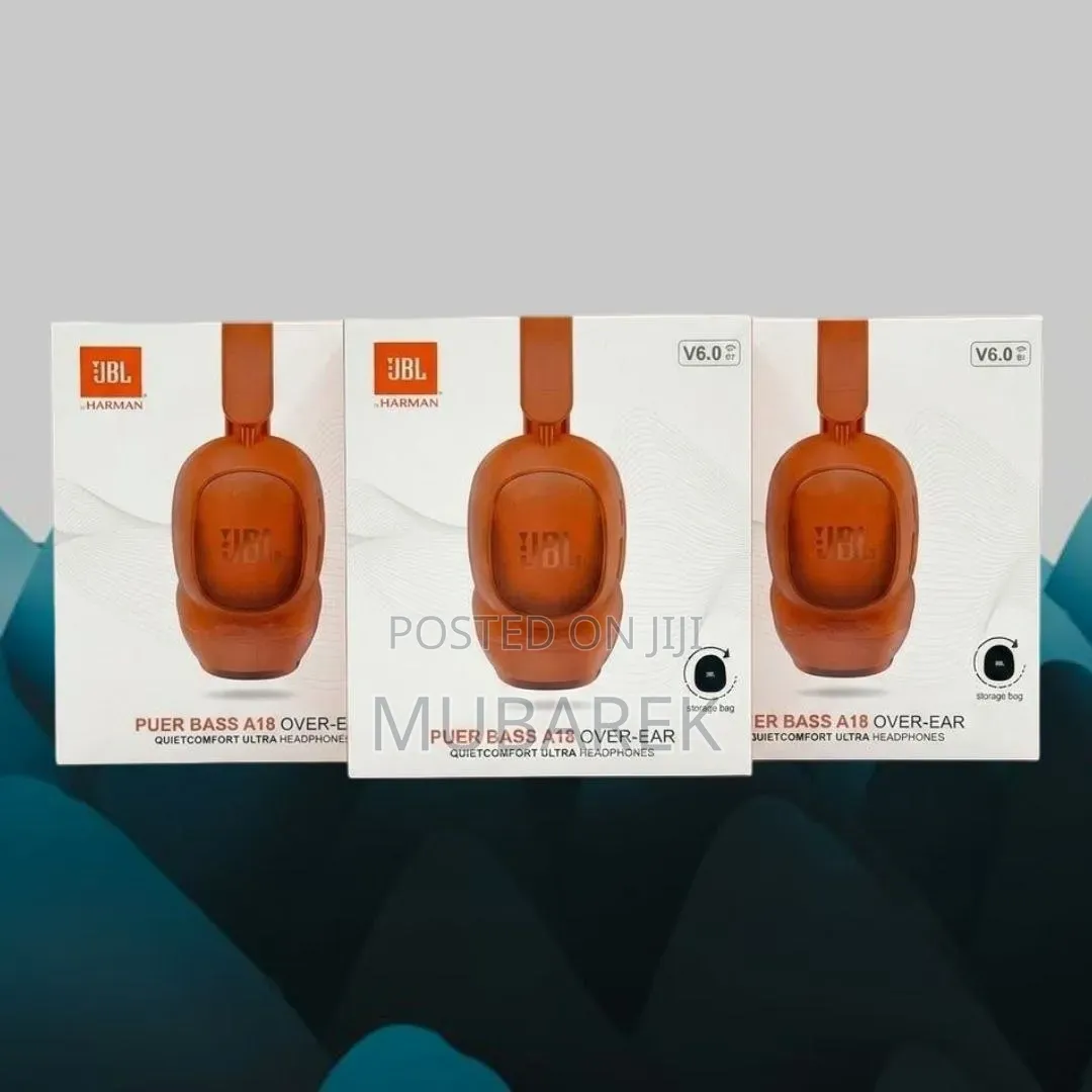 A18 Over-Ear Wireless BT | سماعة بلوتوث عملية ومريحة