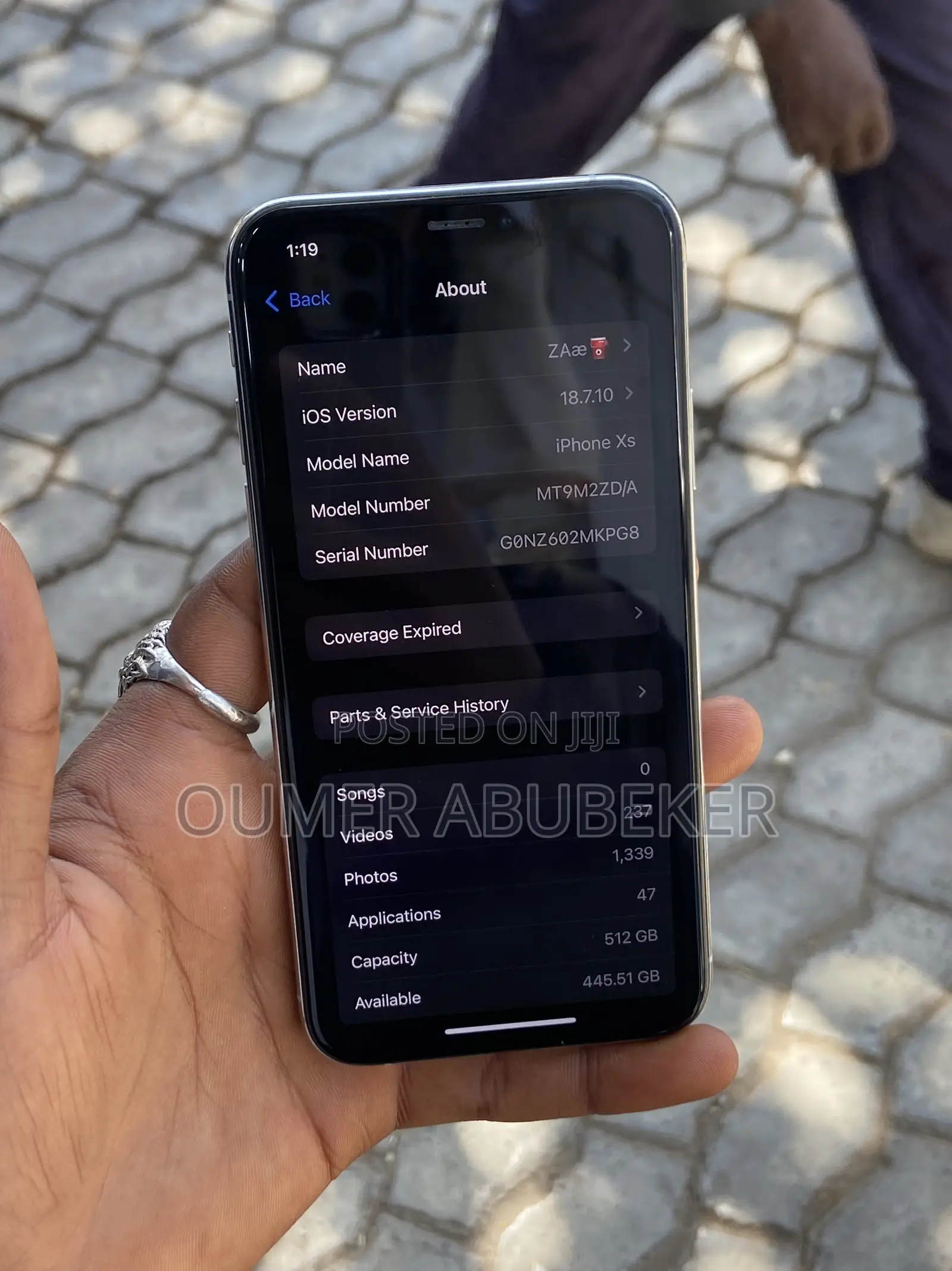 Apple iPhone XS 512 GB White