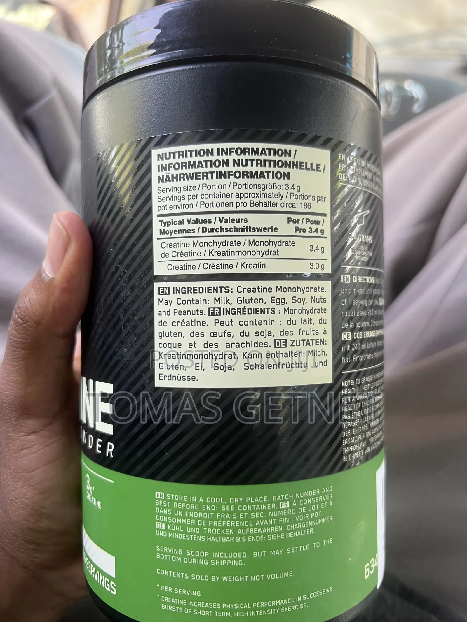 Creatine Monohydrate