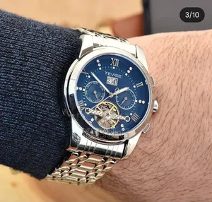 Tevise Luxury Luminous Automatic Stainless Steel Men's Watch