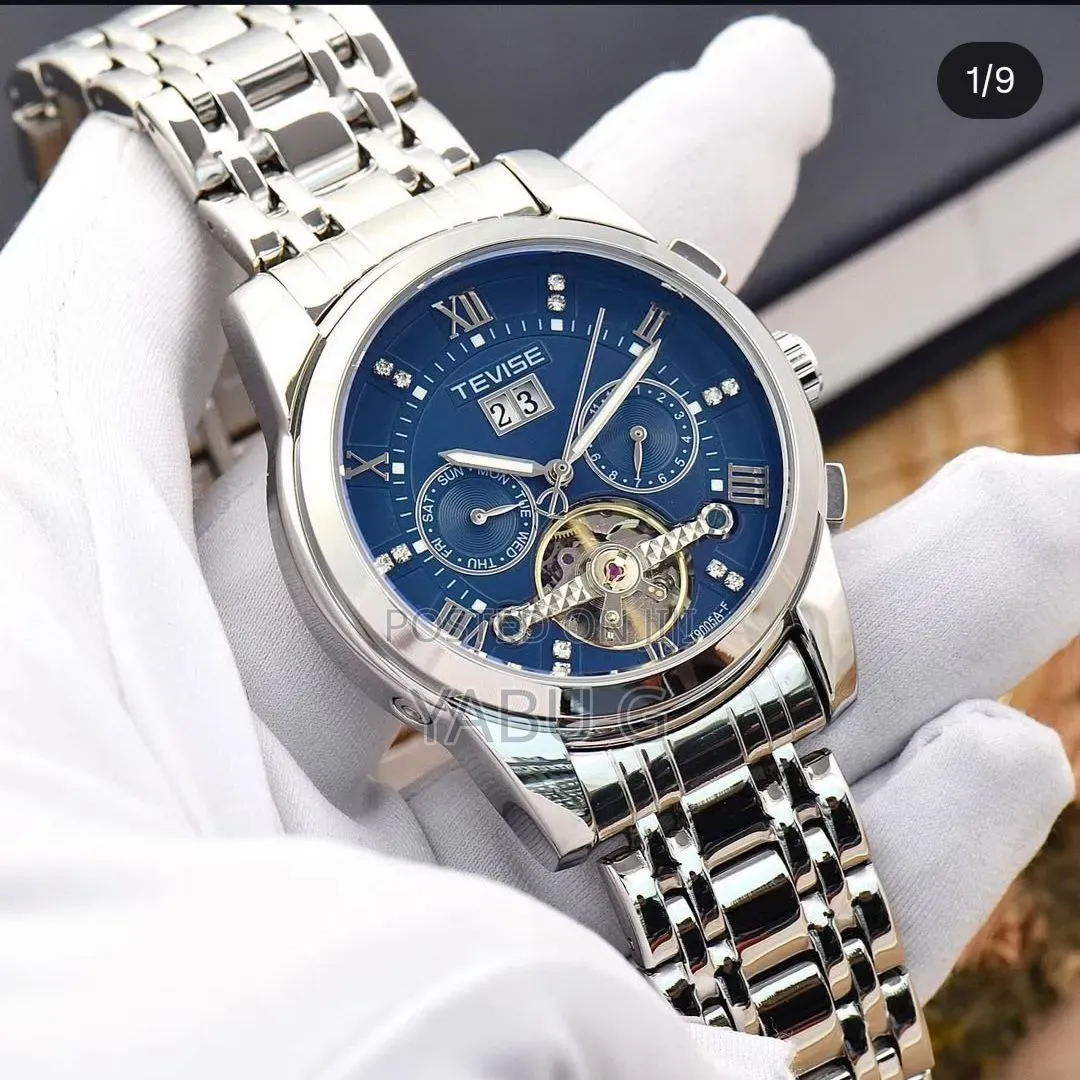Tevise Luxury Luminous Automatic Stainless Steel Men's Watch