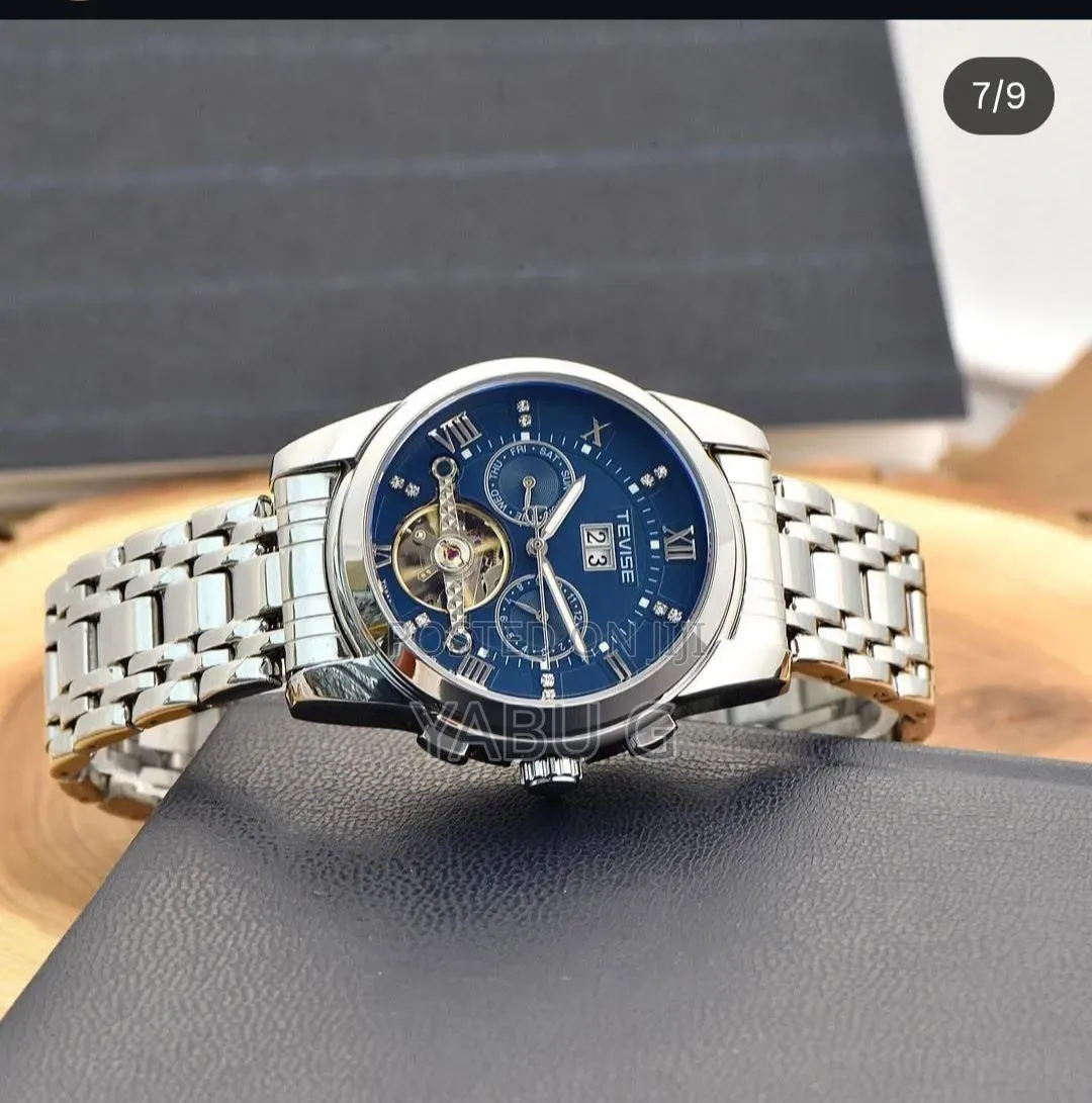 Tevise Luxury Luminous Automatic Stainless Steel Men's Watch