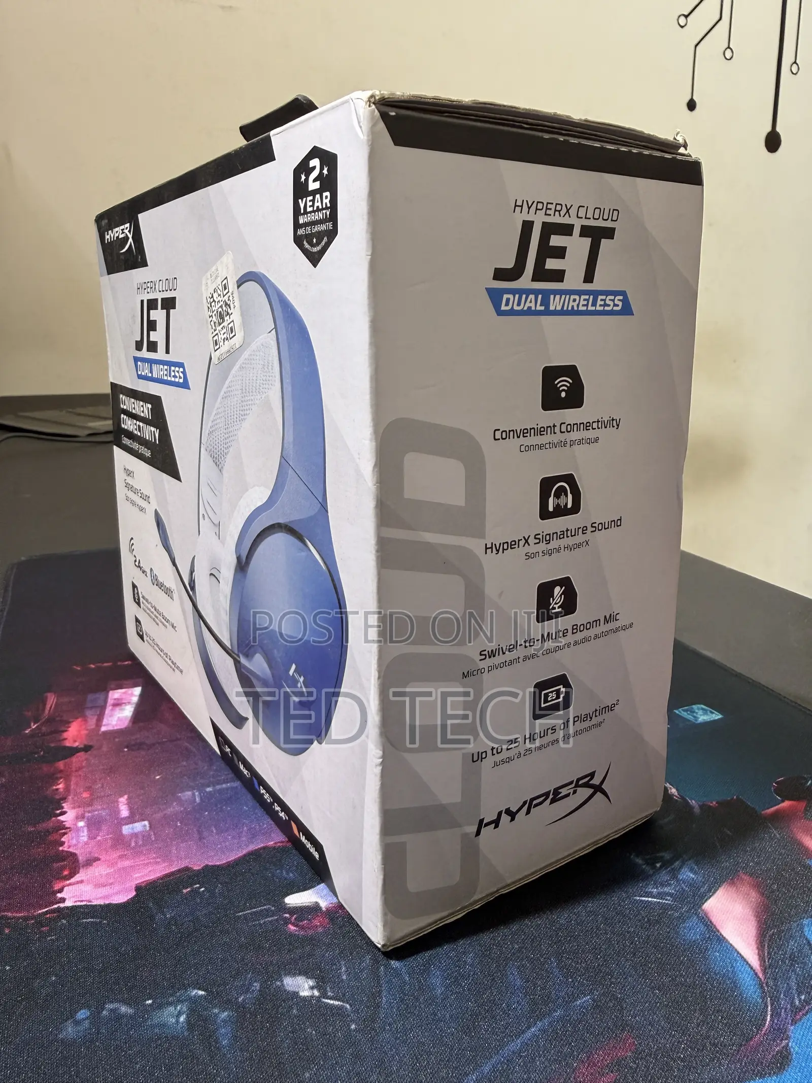 Hyperx Cloud Jet Dual Wireless Gaming Headset