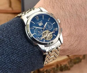 Tevise Full Steel Mens Watches Fashion Top Brand Luxury Watch