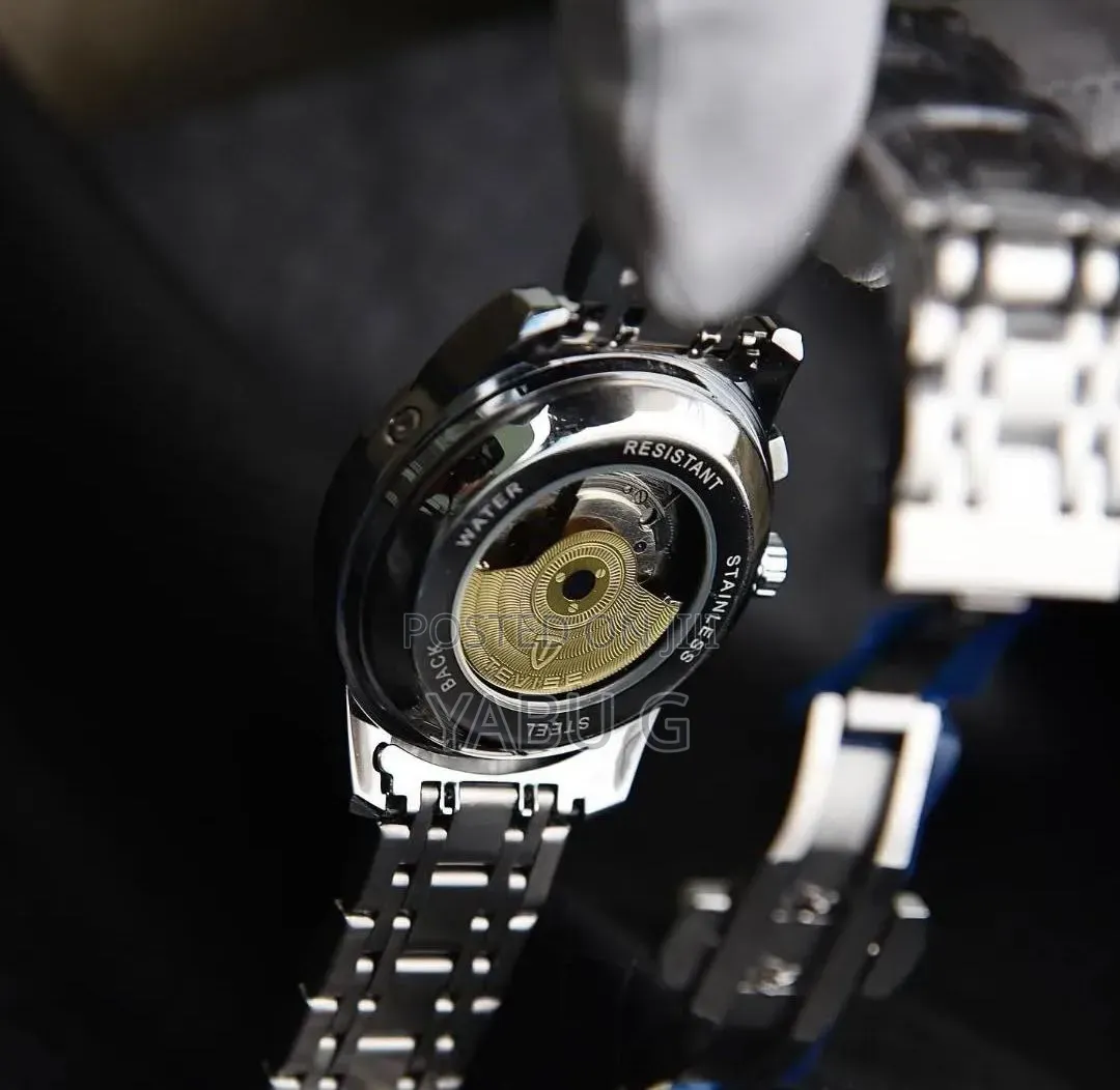 Tevise Full Steel Mens Watches Fashion Top Brand Luxury Watch