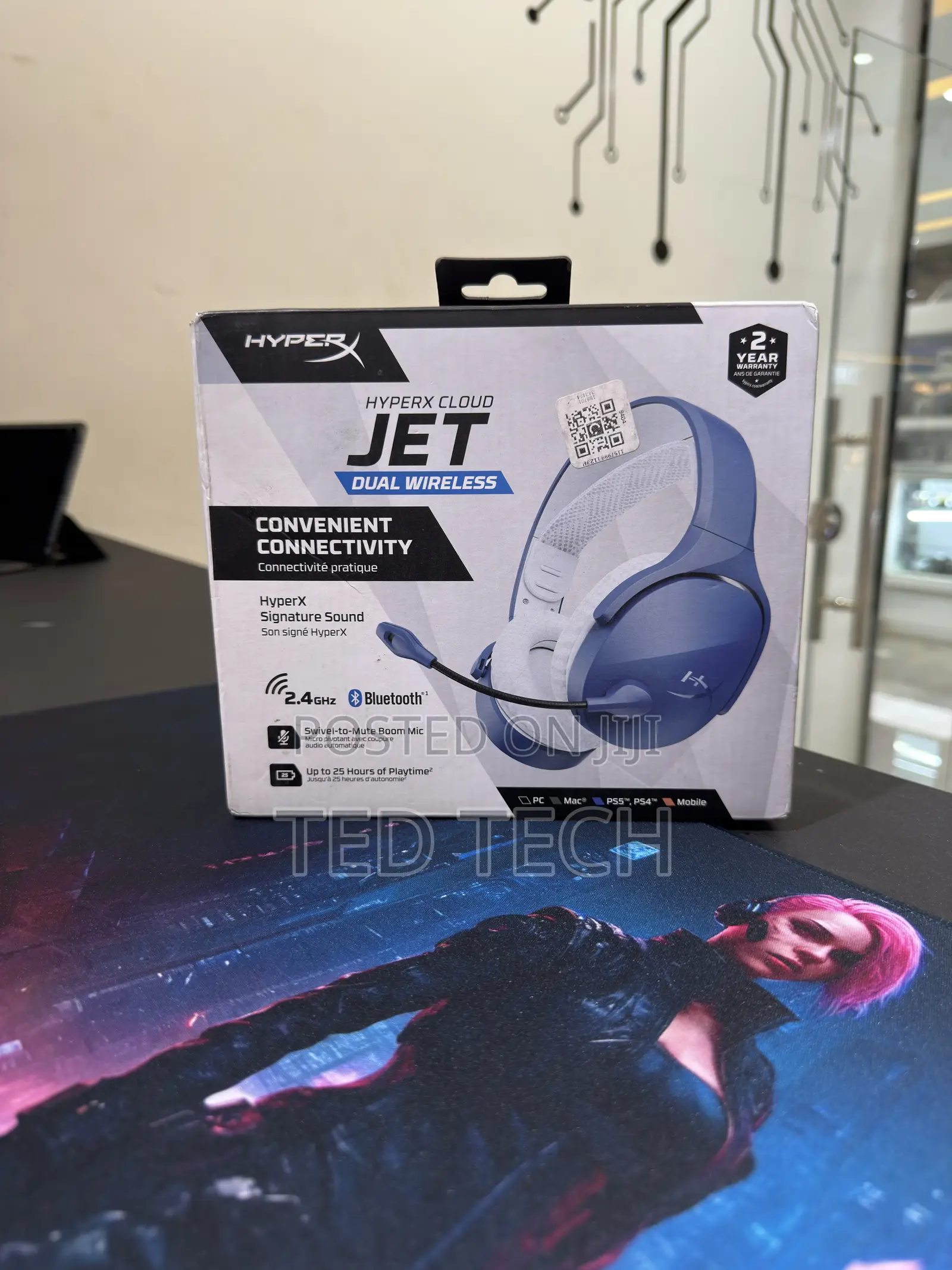Hyperx Cloud Jet Dual Wireless Gaming Headset