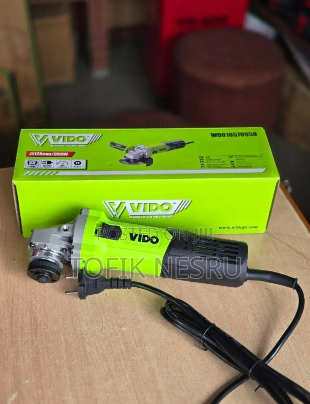 Angle Grinder Vido 125mm 900w