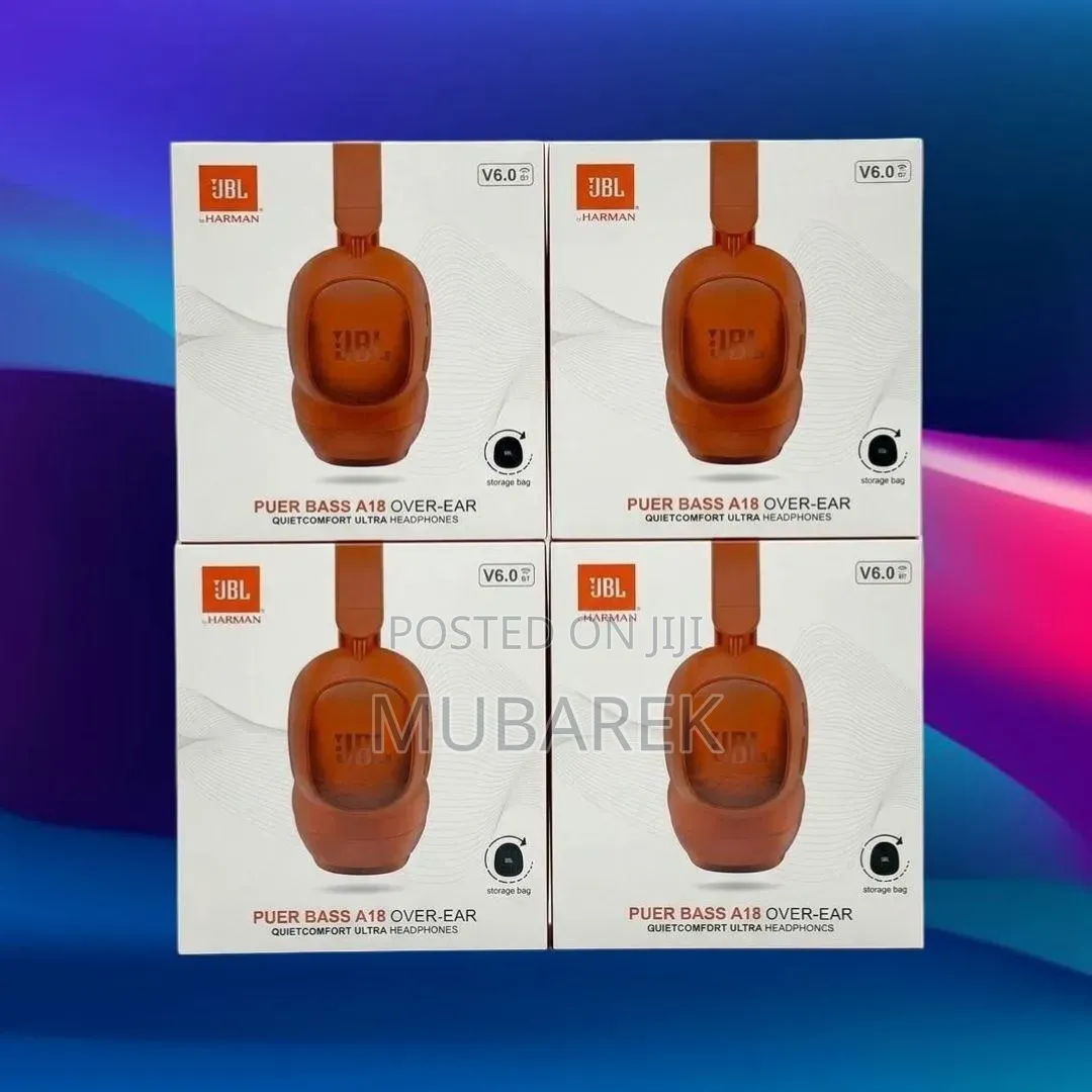 JBL A18 Over-Ear Sound | سماعة بلوتوث قابلة للطي